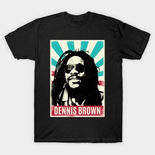 Vintage Retro Dennis Brown T-Shirt